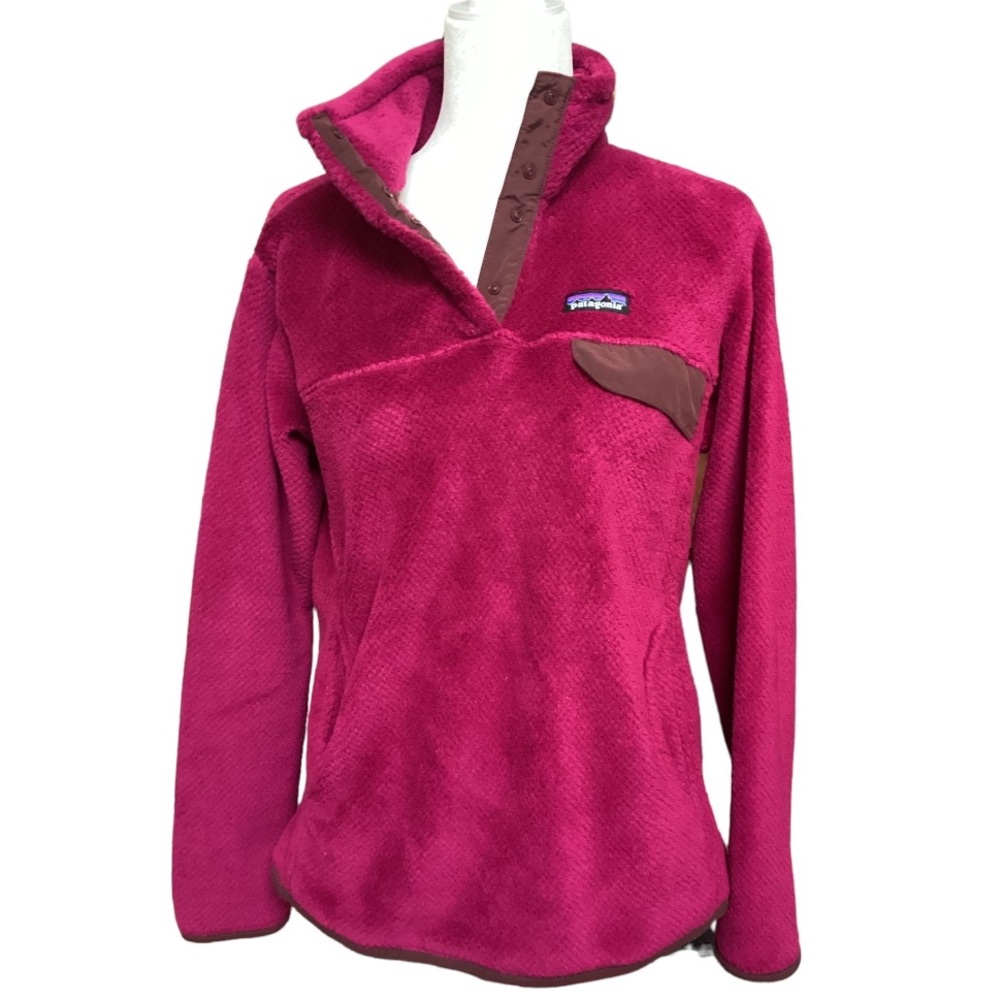 Patagonia Burgundy Sweater Size Large . Like new!